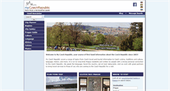 Desktop Screenshot of myczechrepublic.com
